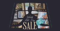 World Art Day Sale Facebook Ad Design