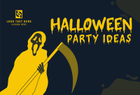 Spooky Party Pinterest Cover Design