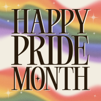 International Pride Month Gradient Instagram post Image Preview