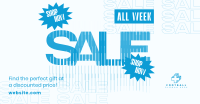 Playful All Week Sale Facebook ad Image Preview