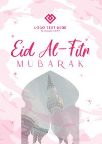 Joyous Eid Al-Fitr Flyer Design