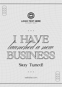 Business Startup Launch Flyer Design