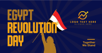Egypt Revolution Day Facebook ad Image Preview