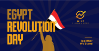 Egypt Revolution Day Facebook ad Image Preview