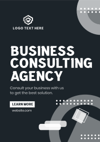 Consulting Business Poster Design