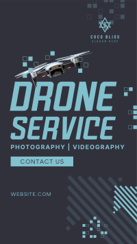 Drone Camera Service Instagram Reel Image Preview