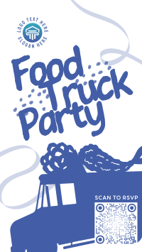 Food Truck Party TikTok Video Design