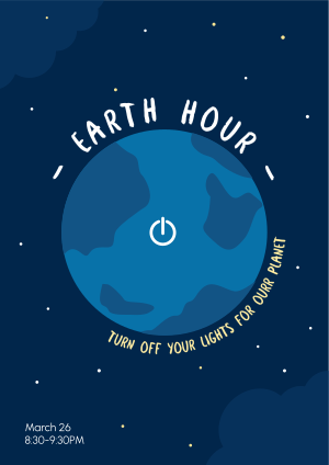 Earth Hour Switch Flyer Image Preview