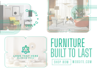 Shop Furniture Selection Postcard Image Preview