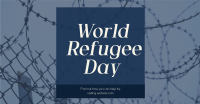 Help Refugees Facebook Ad Design