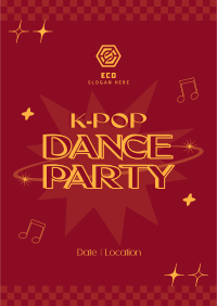 Kpop Y2k Party Poster Image Preview