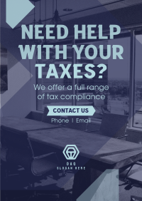 Your Trusted Tax Service Flyer Design