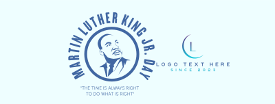 Martin Luther King Jr Day Facebook cover Image Preview