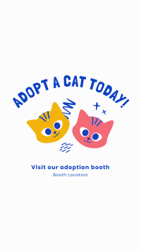 Adopt A Cat Today Facebook story Image Preview