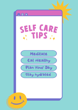 Self Care Tips Poster Image Preview