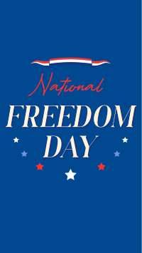 National Freedom Day YouTube short Image Preview
