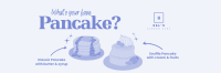 Classic and Souffle Pancakes Twitter header (cover) Image Preview