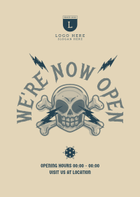 Tattoo Shop Opening Poster Design