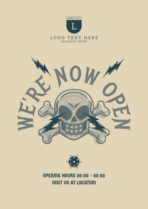 Tattoo Shop Opening Poster Image Preview