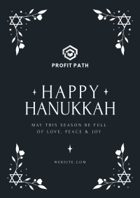 Hanukkah Festival Poster Image Preview