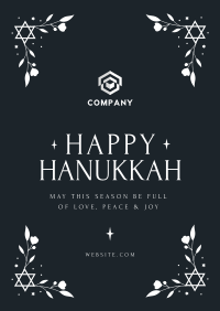 Hanukkah Festival Poster Image Preview