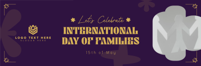 Modern International Day of Families Twitter header (cover) Image Preview