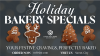 Minimalist Holiday Bakery Specials Animation Preview
