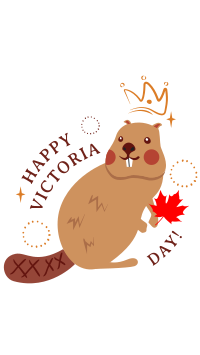 Victoria Day Beaver Instagram Story Design