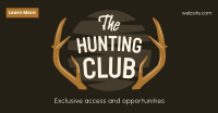 The Hunting Club Facebook Ad Design