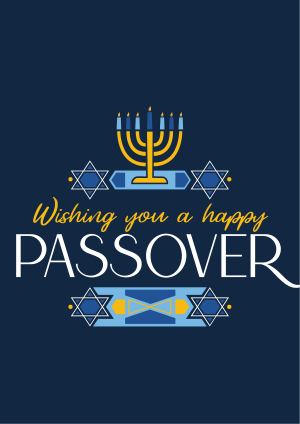 The Passover Flyer Image Preview