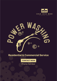 Pressure Washer Services Flyer Image Preview