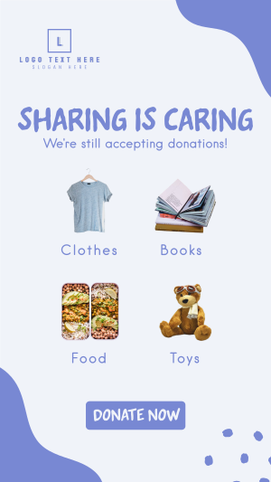 Sharing is Caring Instagram story Image Preview