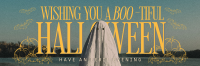 Modern Nostalgia Halloween Greeting Twitter Header Image Preview