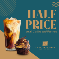 Half Price Coffee Linkedin Post Image Preview