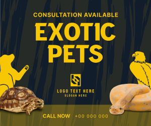 Exotic Vet Consultation Facebook post Image Preview