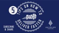 Movers Truck Badge Video Image Preview