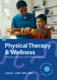 Physical Therapy At-Home Flyer Design