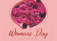 Women's Day Celebration Postcard Image Preview