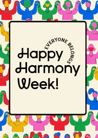 Harmony People Week Flyer Image Preview