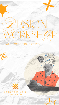 Modern Design Workshop Instagram reel Image Preview