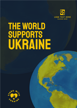 The World Supports Ukraine Poster Image Preview