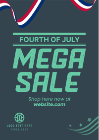 4th of July Sale Flyer Image Preview