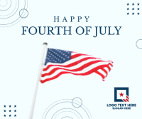 Happy Fourth of July Facebook post Image Preview