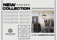 Geometric Fashion Collection Postcard Image Preview