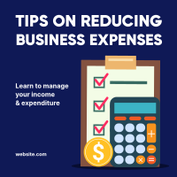 Reduce Expenses Instagram post Image Preview