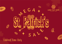 St. Patrick's Mega Sale Postcard Image Preview