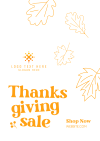 Thanksgiving Promo Poster Image Preview