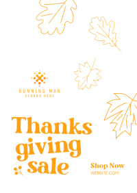 Thanksgiving Promo Poster Image Preview