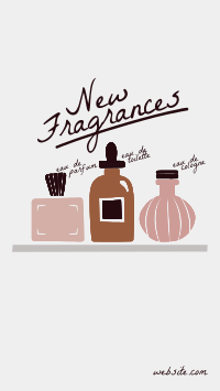 French Fragrance Facebook Story Design