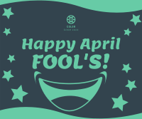 April Fool's Day Facebook Post Design